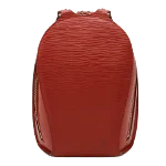 Red Leather Louis Vuitton Mabillon