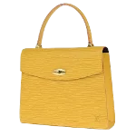 Yellow Leather Louis Vuitton Malesherbes