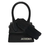 Black Leather Jacquemus Le Chiquito