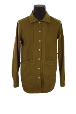 Brown Cotton Sézane Jacket