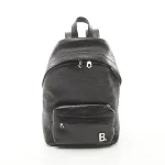 Black Leather Balenciaga Backpack