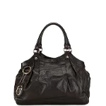 Brown Leather Gucci Handbag