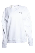 White Cotton Calvin Klein Sweatshirt