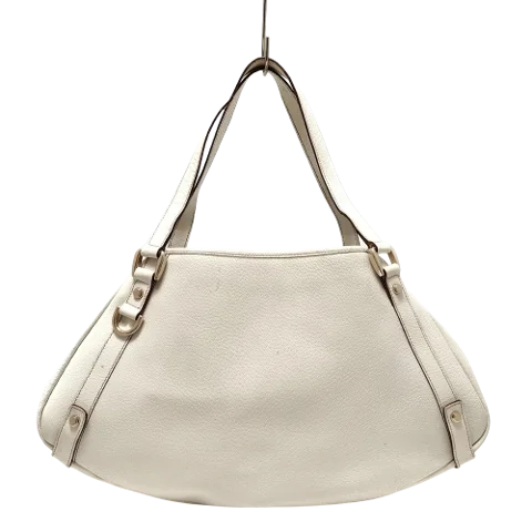 White Leather Gucci Abbey