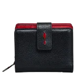 Black Leather Christian Louboutin Wallet