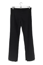 Black Wool Courrèges Pants