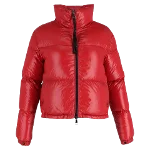 Red Nylon Moncler Jacket