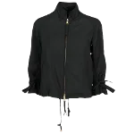 Black Polyester Dsquared2 Jacket