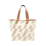 Beige Leather Hermès Tote