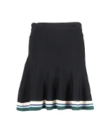 Black Fabric Victoria Beckham Skirt