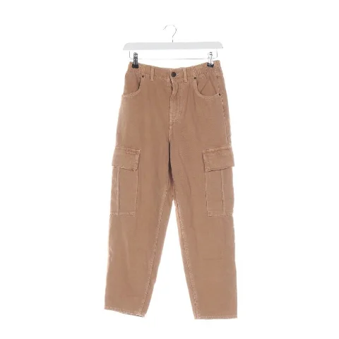 Brown Cotton American Vintage Pants
