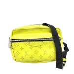 Yellow Leather Louis Vuitton Messenger