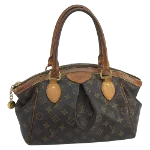 Brown Canvas Louis Vuitton Tivoli