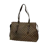 Brown Canvas Louis Vuitton Chelsea