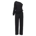 Black Polyester Maison Margiela Jumpsuit