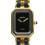 Black Metal Chanel Watch