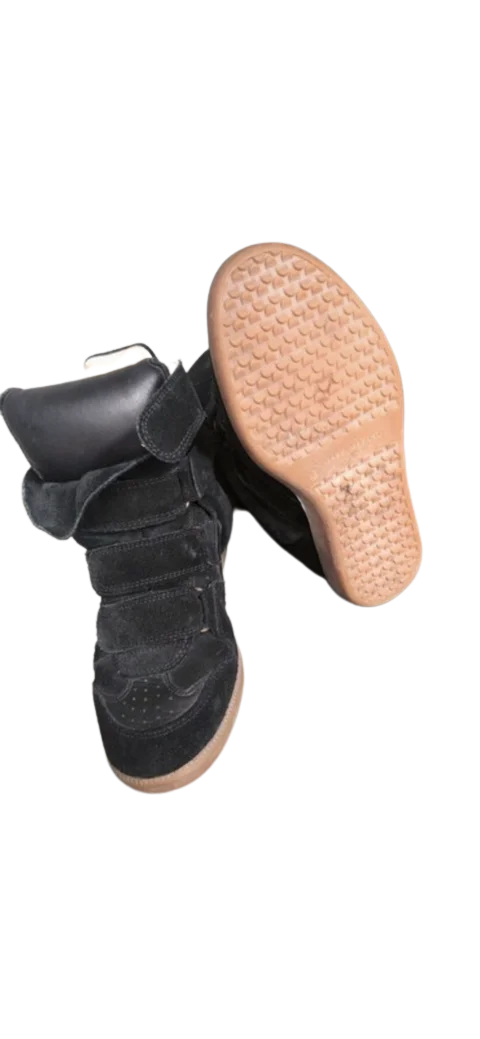 Black Suede Isabel Marant Sneakers
