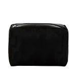 Black Leather Salvatore Ferragamo Pouch