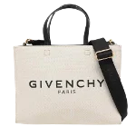 White Canvas Givenchy Tote