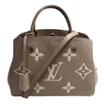 Beige Fabric Louis Vuitton Montaigne