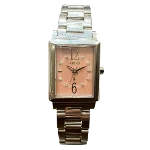 Pink Metal Seiko Watch