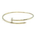 Gold Metal Cartier Bracelet