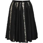 Black Cashmere Dries Van Noten Skirt