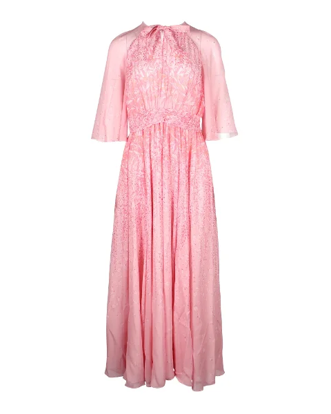 Pink Silk Giambattista Valli Dress