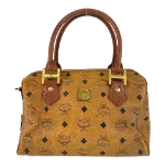 Brown Leather MCM Handbag