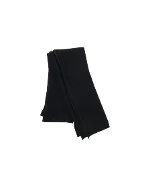 Black Wool Givenchy Scarf