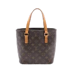 Brown Leather Louis Vuitton Alma