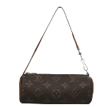 Brown Canvas Louis Vuitton Papillon