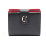 Black Leather Christian Louboutin Wallet