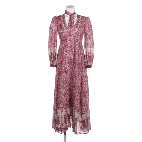 Pink Cotton Zimmermann Dress