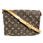 Brown Canvas Louis Vuitton Musette Tango