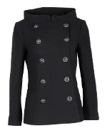 Black Wool Chanel Coat