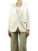 White Wool Yves Saint Laurent Blazer