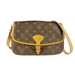 Brown Canvas Louis Vuitton Sologne