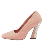 Pink Rubber Fendi Heels