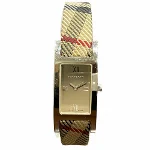 Gold Stainless Steel Burberry Watch