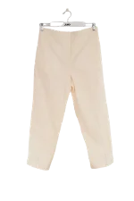 Beige Cotton Jil Sander Pants