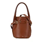 Brown Leather Celine Big Bag Bucket