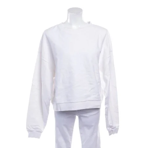 White Cotton Anine Bing Sweatshirts