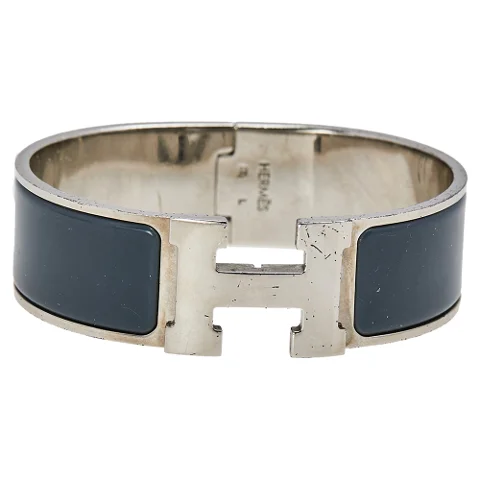 Grey Metal Hermès Bracelet