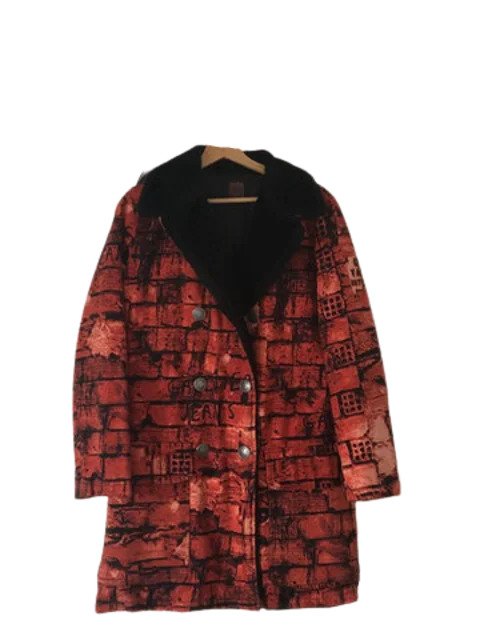Red Cotton Jean Paul Gaultier Coat