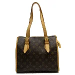 Brown Canvas Louis Vuitton Popincourt