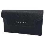Black Leather Marni Wallet