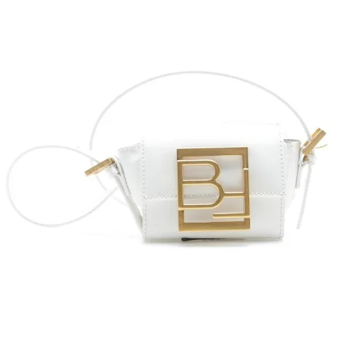 White Leather By Far Shoulder Bag