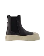 Black Leather Marni Boots