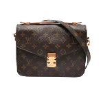 Brown Canvas Louis Vuitton Pochette Métis